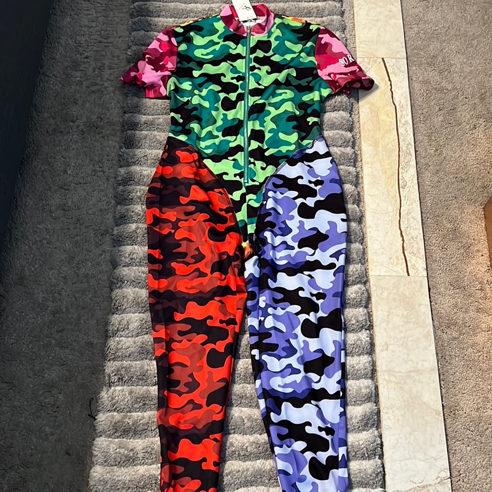 Camo jumpsuit